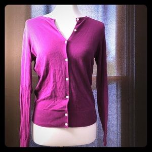 Banana Republic button down cardigan sweater Sz M